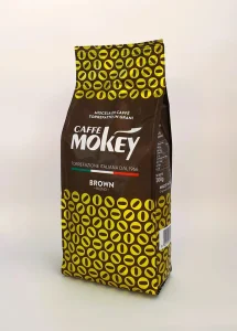 ⁦Caffe Mokey – Brown - 70%Arabica 30%Robusta 1KG⁩ - الصورة ⁦3⁩