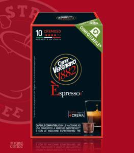 ⁦Caffè Vergnano Cremoso  – 10 Capsules⁩ - الصورة ⁦2⁩