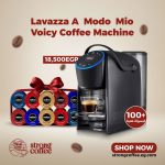 Espresso Machine Lavazza A Modo Mio Voicy – ماكينة قهوة بالكبسولات تدعم التحكم الصوتي وتحضير سريع وسهل