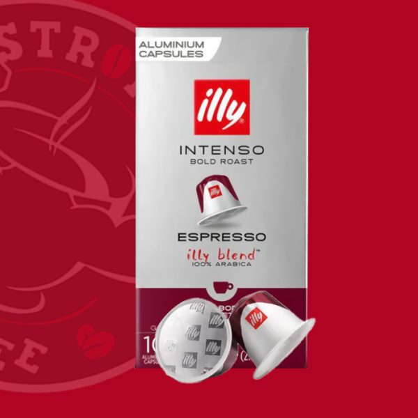illy Capsules Intenso Bold Roast - 10C Pack Nespresso Comp