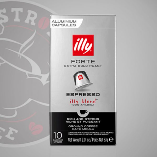 illy Capsules Forte Extra Bold - 10C Pack Nespresso Comp