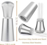 ⁦مفكك تكتلات معدن مع ابر اسبير فضى⁩ - الصورة ⁦2⁩