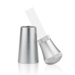 مفكك تكتلات معدن مع ابر اسبير فضى