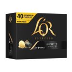 Lor Ristretto - 40 Capsules - Intensity 11 - Compatible with Nespresso