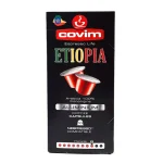 Covim Etiopia 10 Aluminum Capsules -Nespresso Compatible