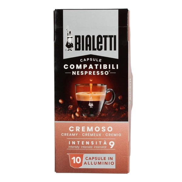 1515151515 Bialetti - Cremoso Compatible With Nespresso - 10 Capsules - Intensity 9 - الصورة 1