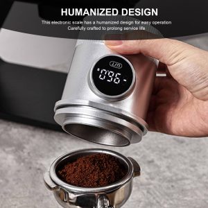 ⁦كوب جرعات رقمى لون سيلفر - Coffee Dosing Cup⁩ - الصورة ⁦4⁩