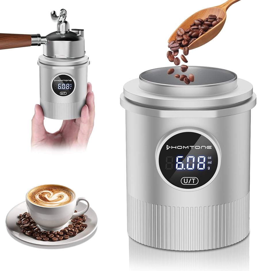 WhatsApp Image 2026-03-05 at 2.19.11 PM كوب جرعات رقمى لون سيلفر - Coffee Dosing Cup - الصورة 1