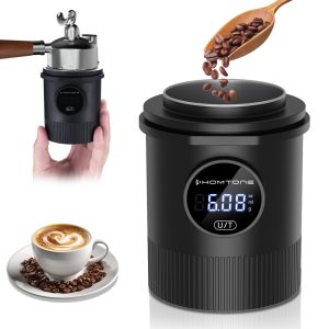 كوب جرعات رقمى دائرى لون أسود - Coffee Dosing Cup