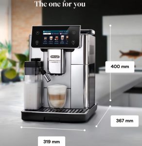 ⁦De'Longhi PrimaDonna Aromatic ECAM630.75.TM - ماكينة قهوة ديلونجي بريما دونا اروماتيك⁩ - الصورة ⁦10⁩