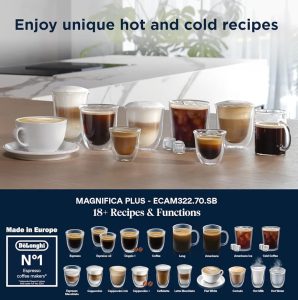⁦De'Longhi Magnifica plus ECAM322.70 - ديلونجي ماجنيفيكا بلس⁩ - الصورة ⁦11⁩