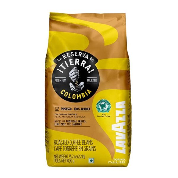 Lavazza Whole Beans ¡Tierra! Colombia - 1Kg