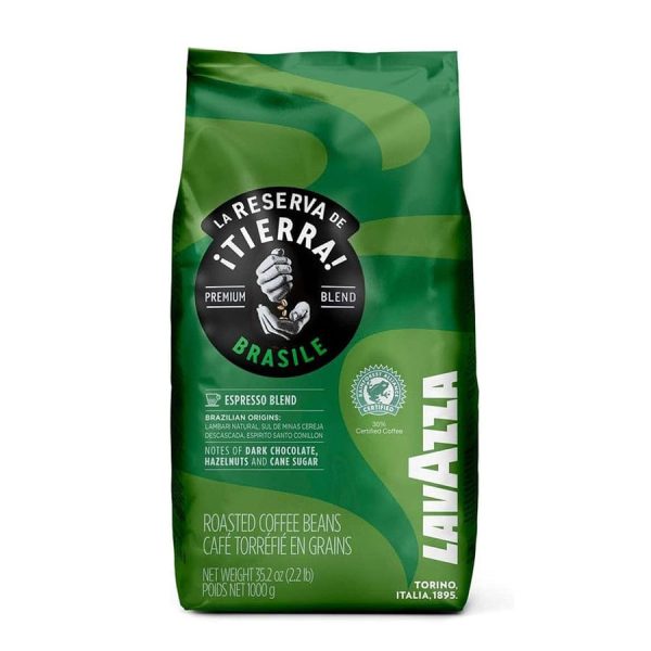Lavazza Whole Beans ¡Tierra! Brasile - 1Kg