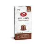 Saquella 100% Arabica intensity 6 - 10 Aluminum Capsules